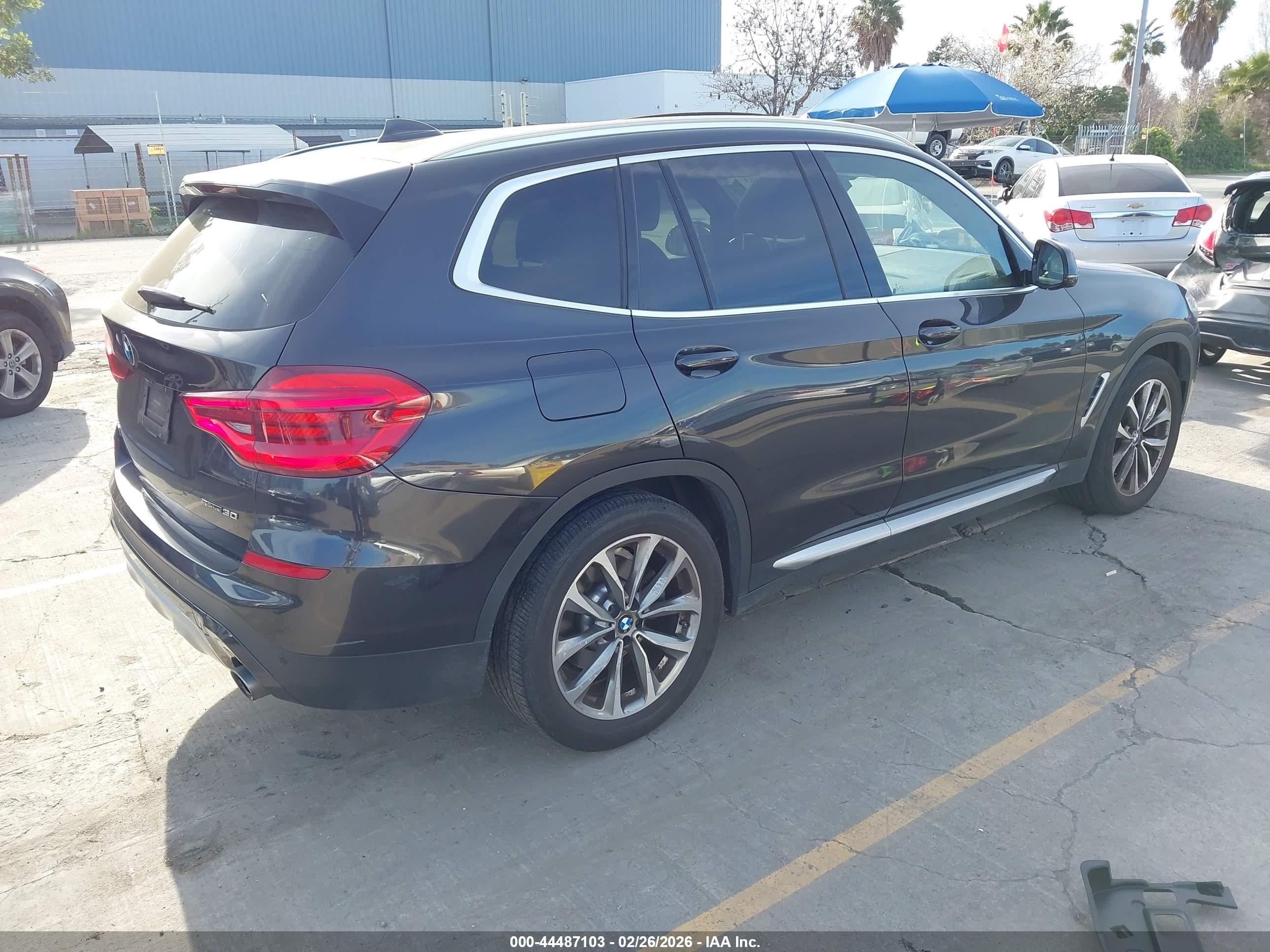 BMW X3 SDRIVE30I 2019