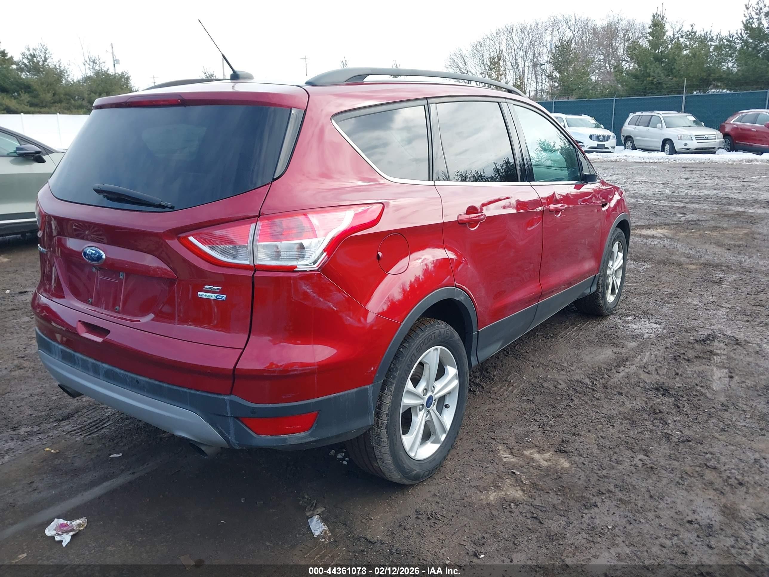 FORD ESCAPE SE 2016