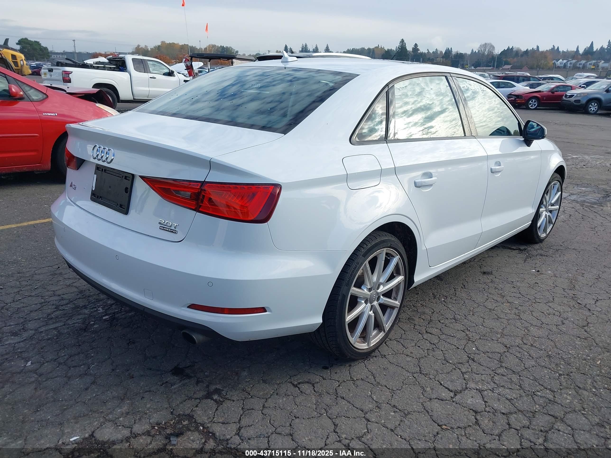 AUDI A3 2.0T PREMIUM 2016