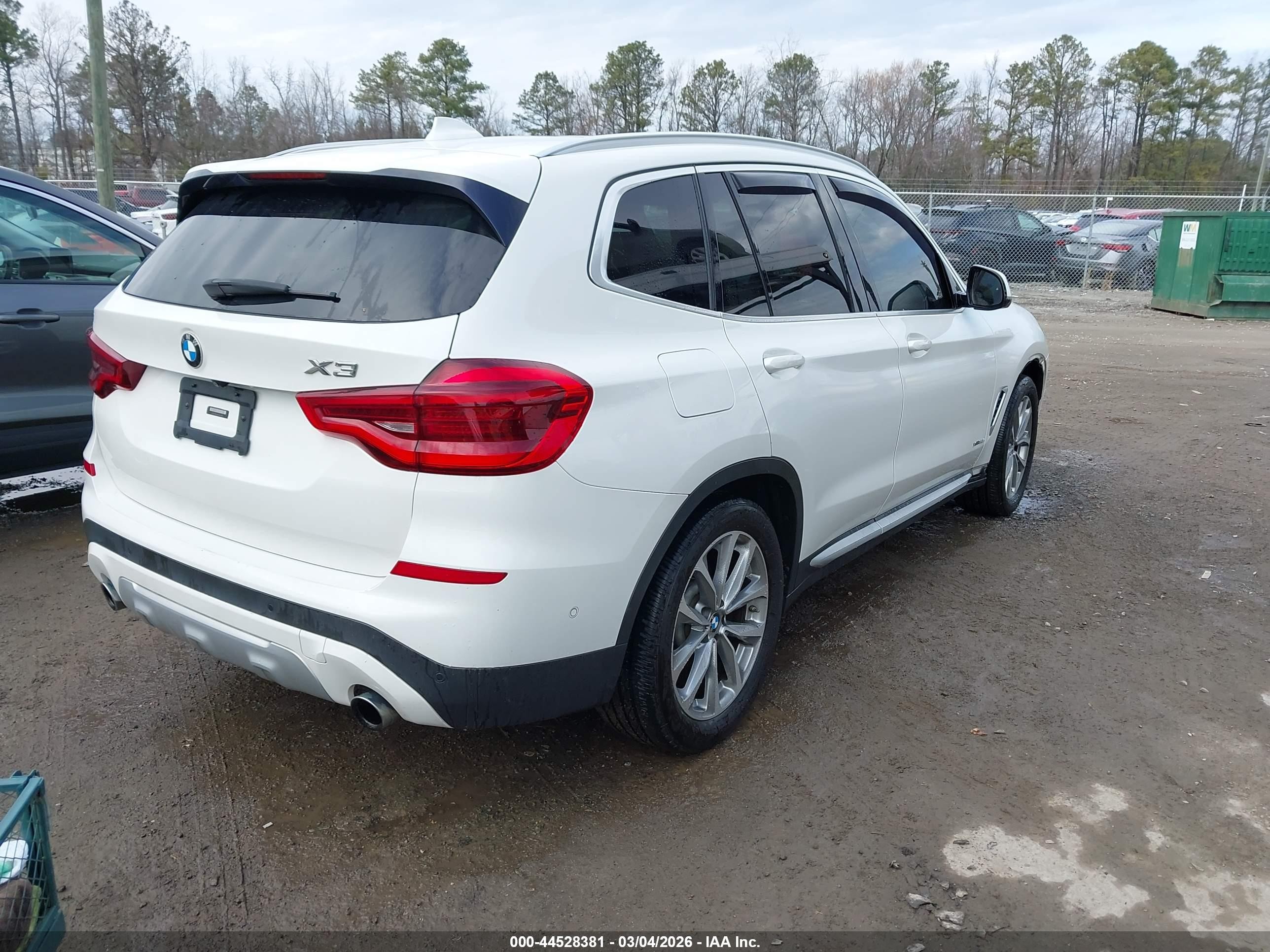 BMW X3 XDRIVE30I 2018