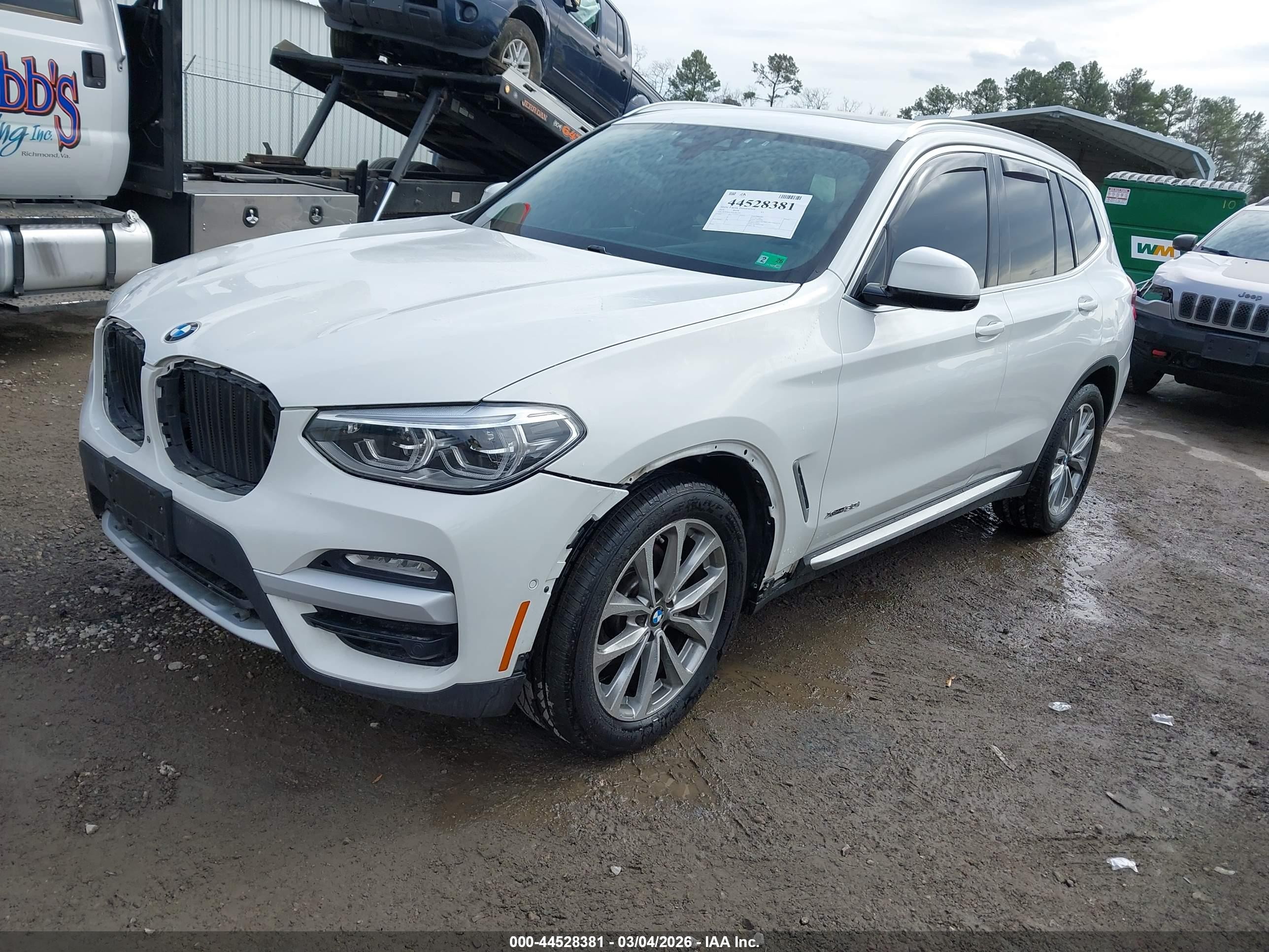 BMW X3 XDRIVE30I 2018