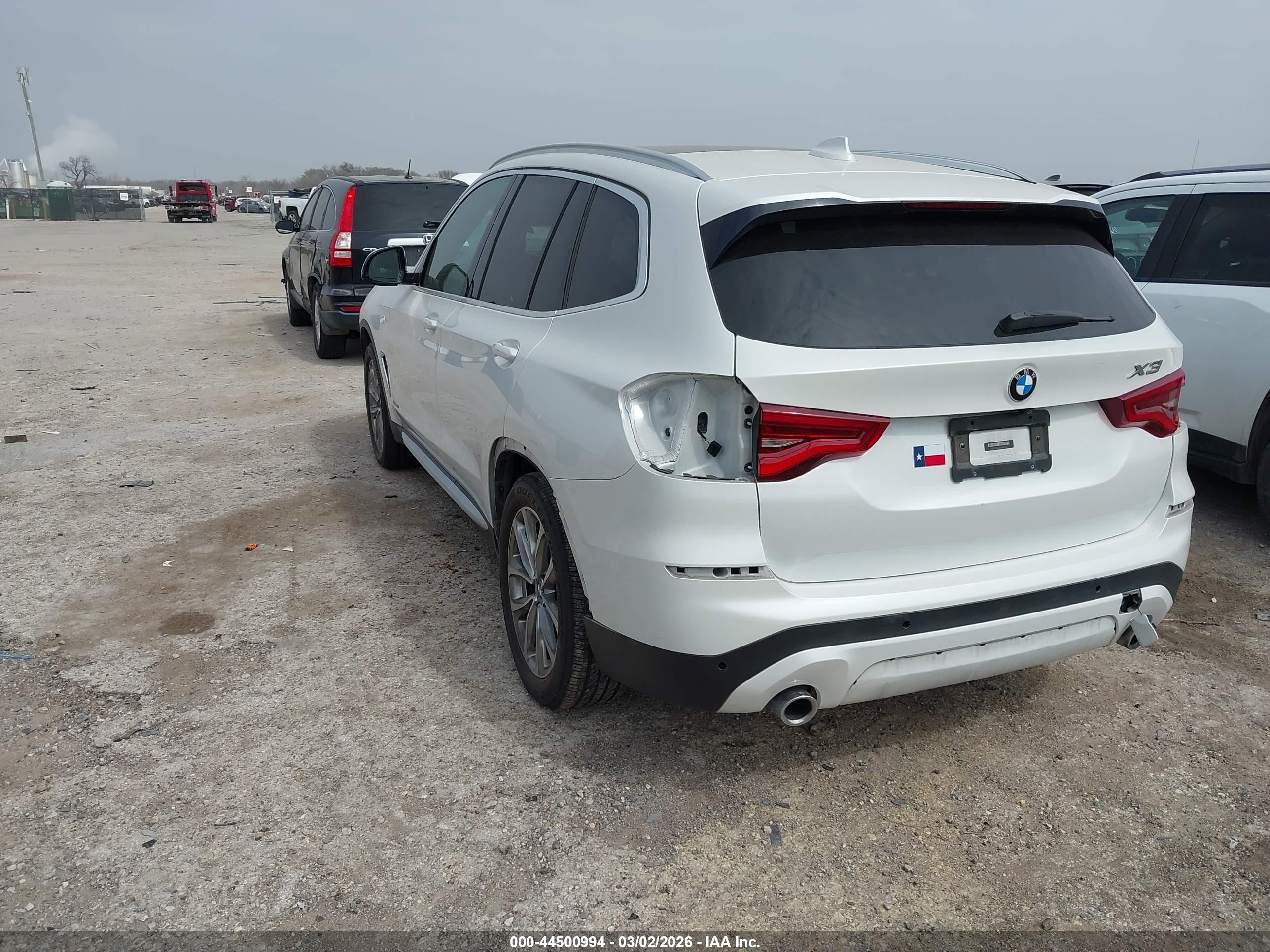 BMW X3 XDRIVE30I 2018