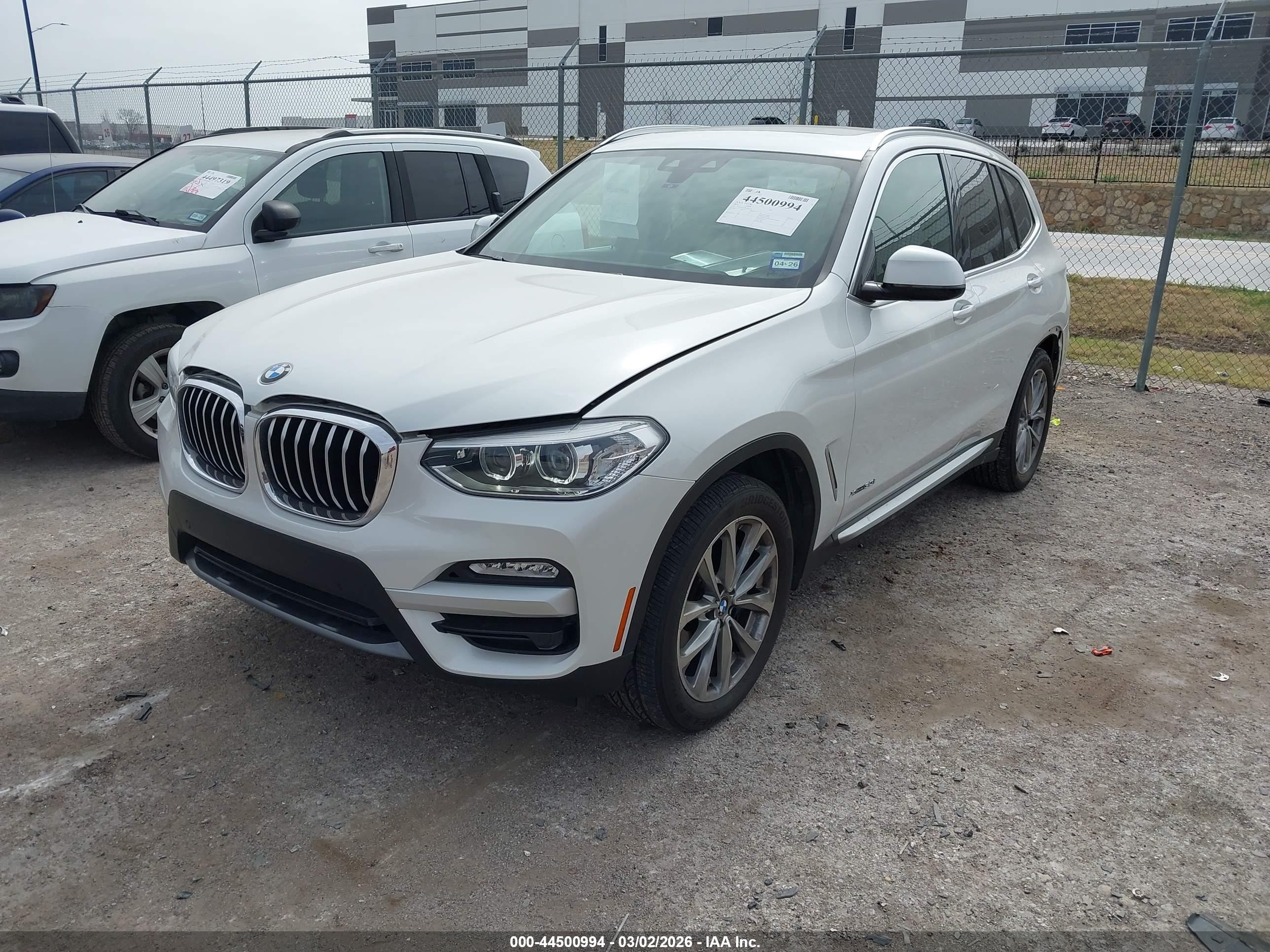 BMW X3 XDRIVE30I 2018
