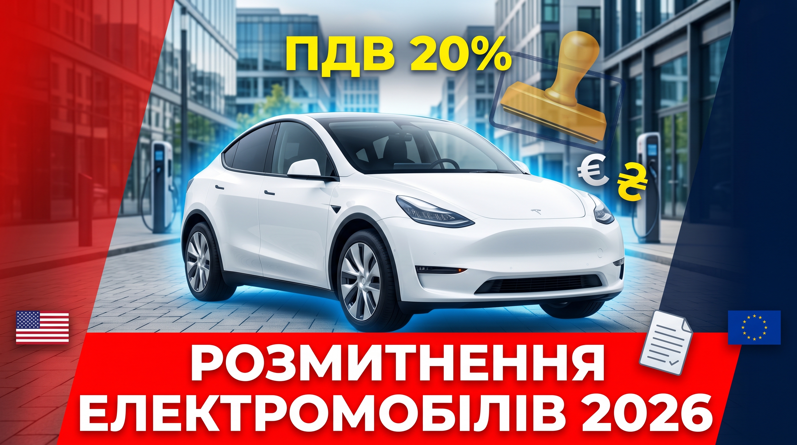 Розмитнення електрокарів 2026 в Україні | Калькулятор розмитнення