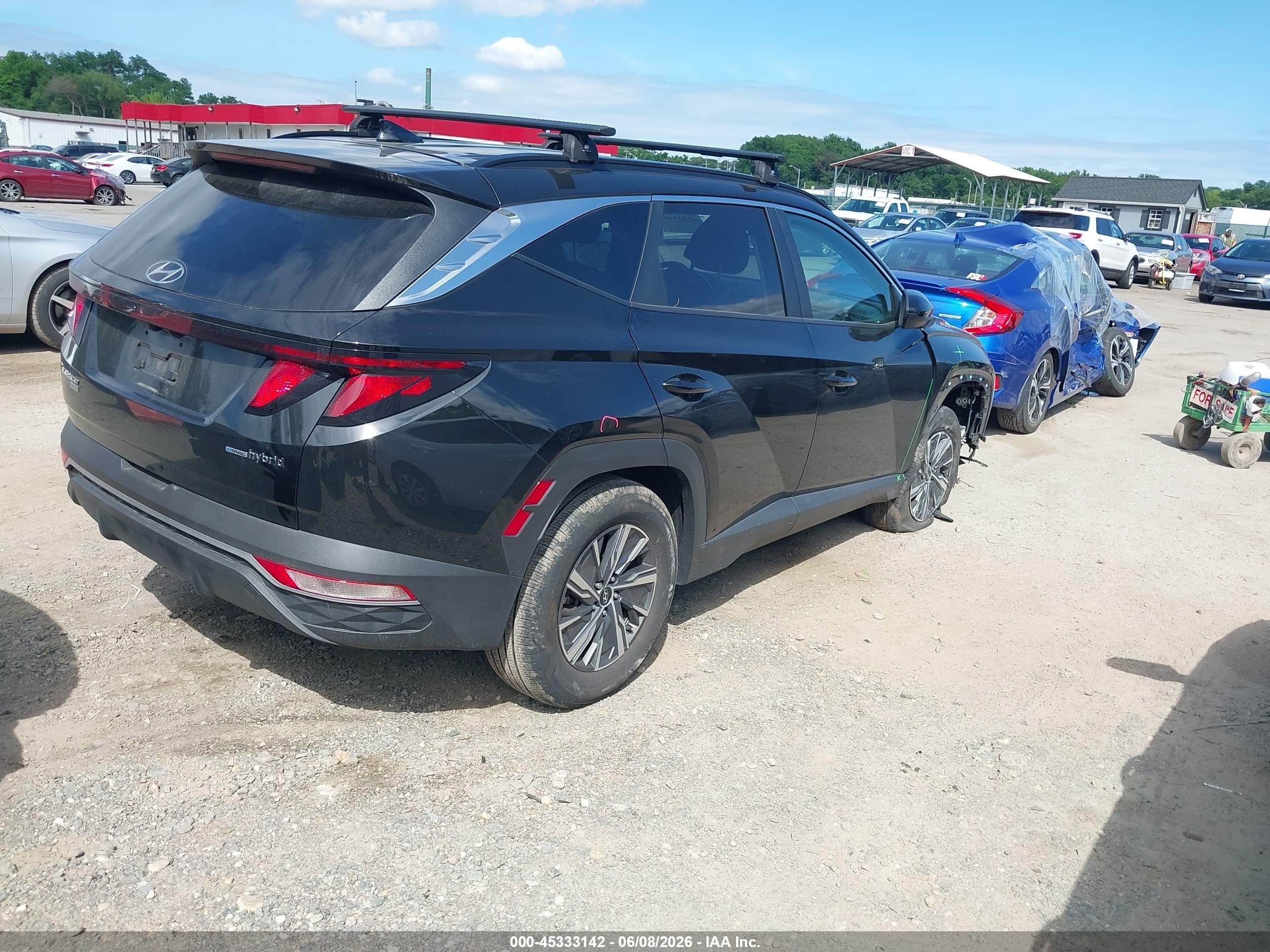 Hyundai Tucson Hybrid Blue 2024