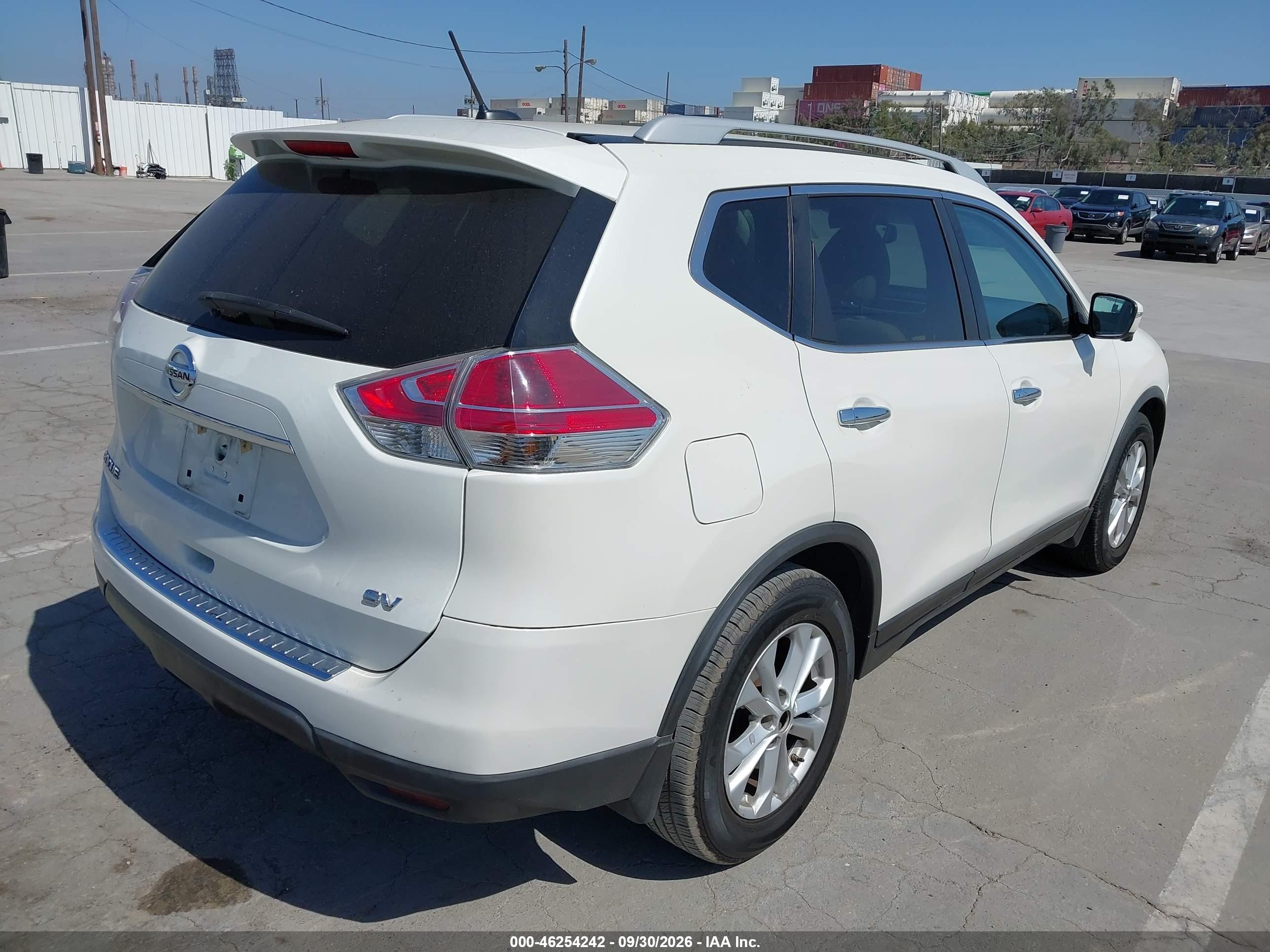 Nissan Rogue Sv 2015