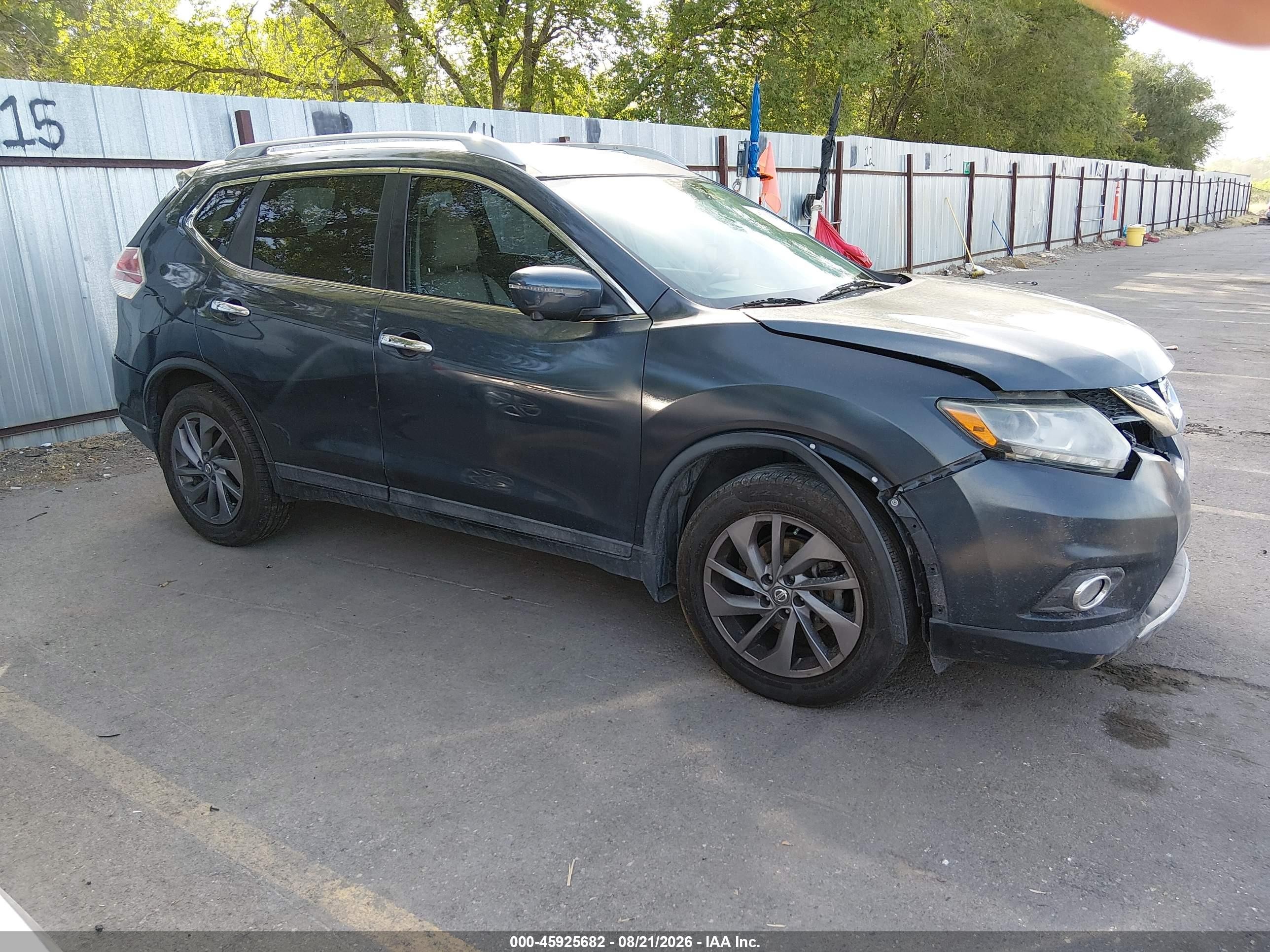 Nissan Rogue Sl 2016