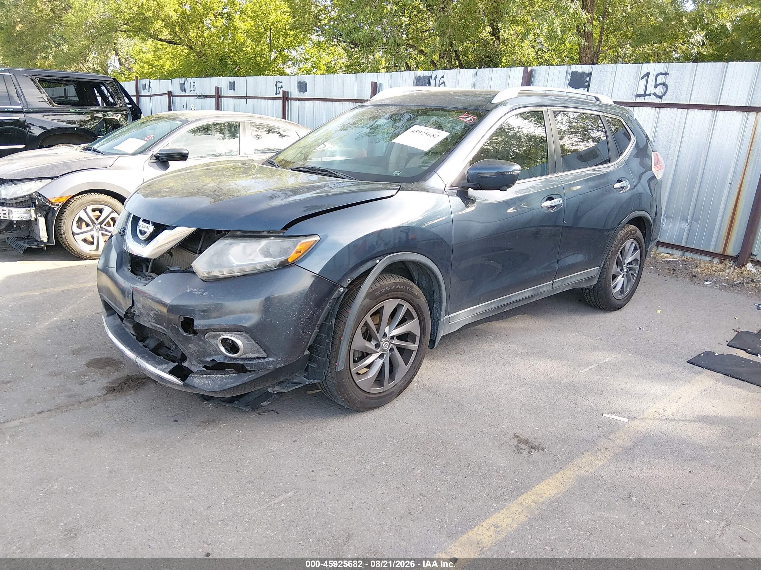 Nissan Rogue Sl 2016