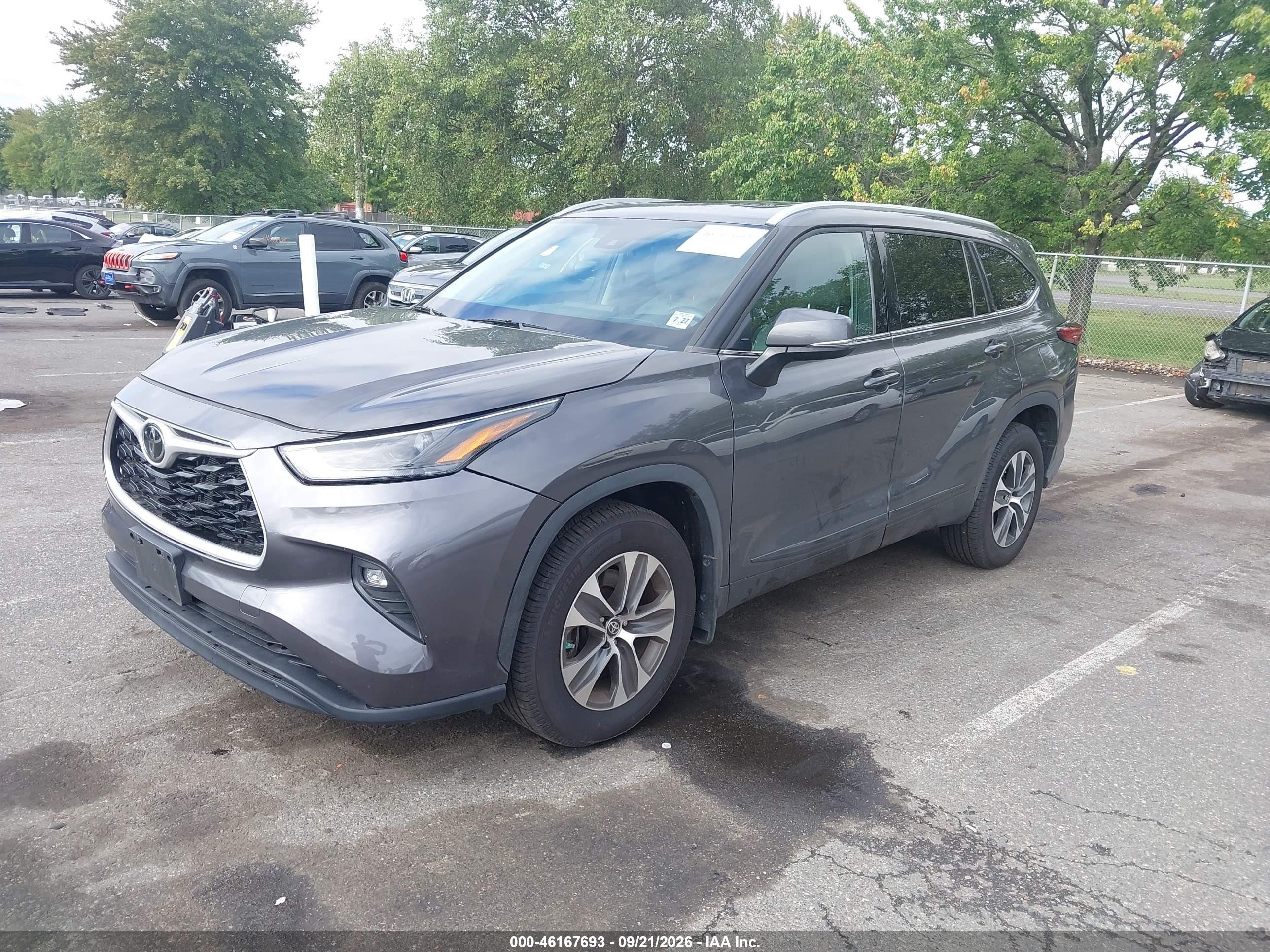 Toyota Highlander Xle 2022