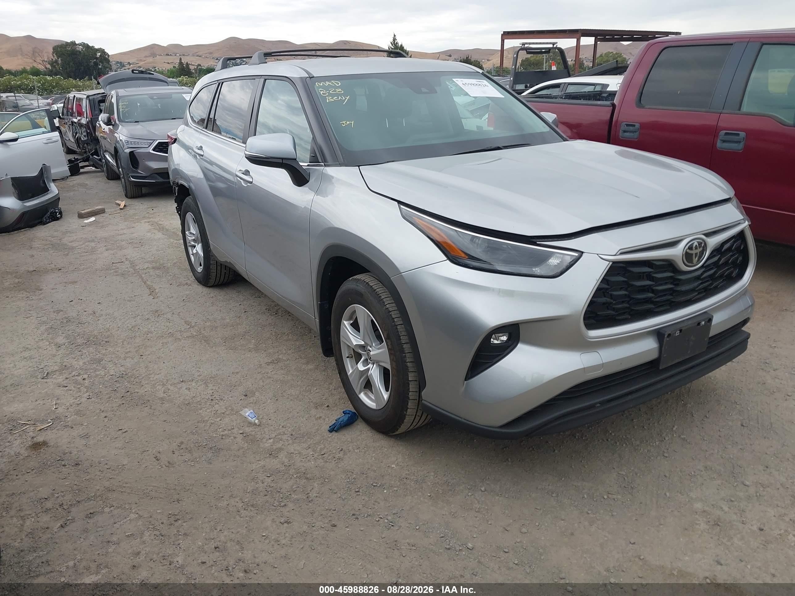 Toyota Highlander Le/xle/xse/limited/platinum 2024