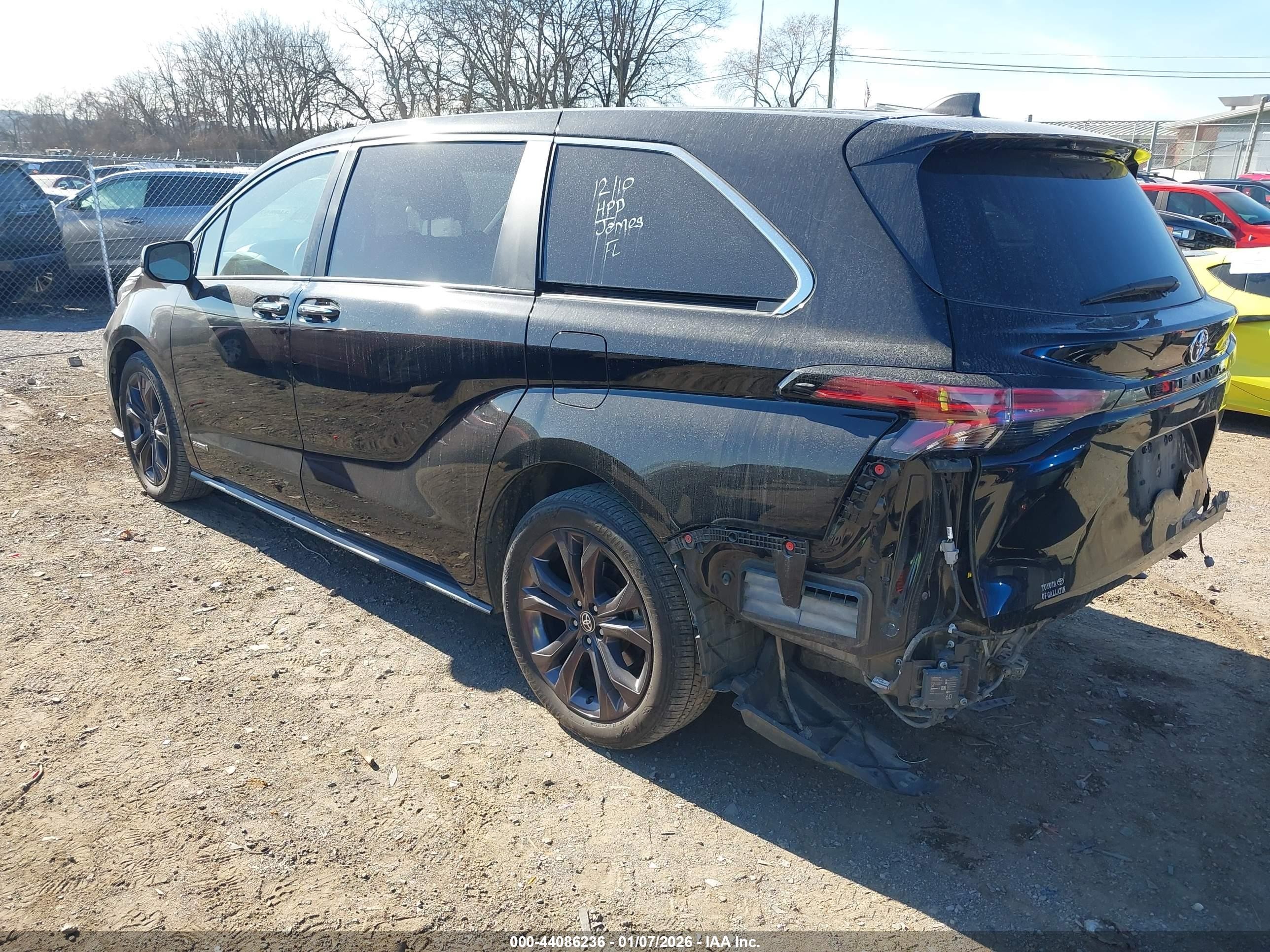 Toyota Sienna Xse 2021